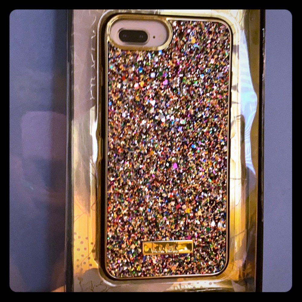 Nicole Miller Glitter Phone Case